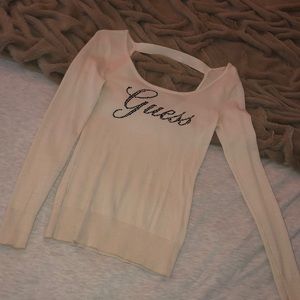 Cream Guess sweater